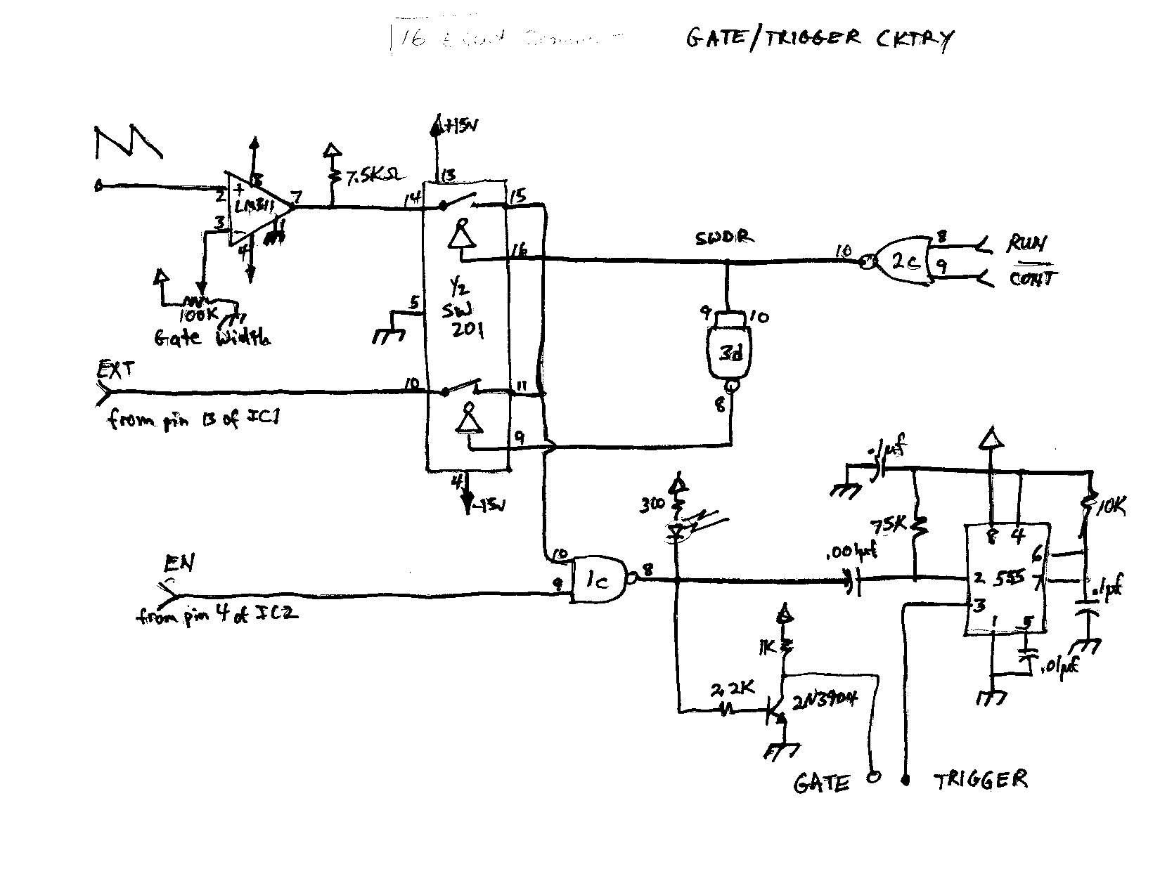 gate and trigger circuitry
